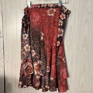 Beautiful Wrap Skirt M